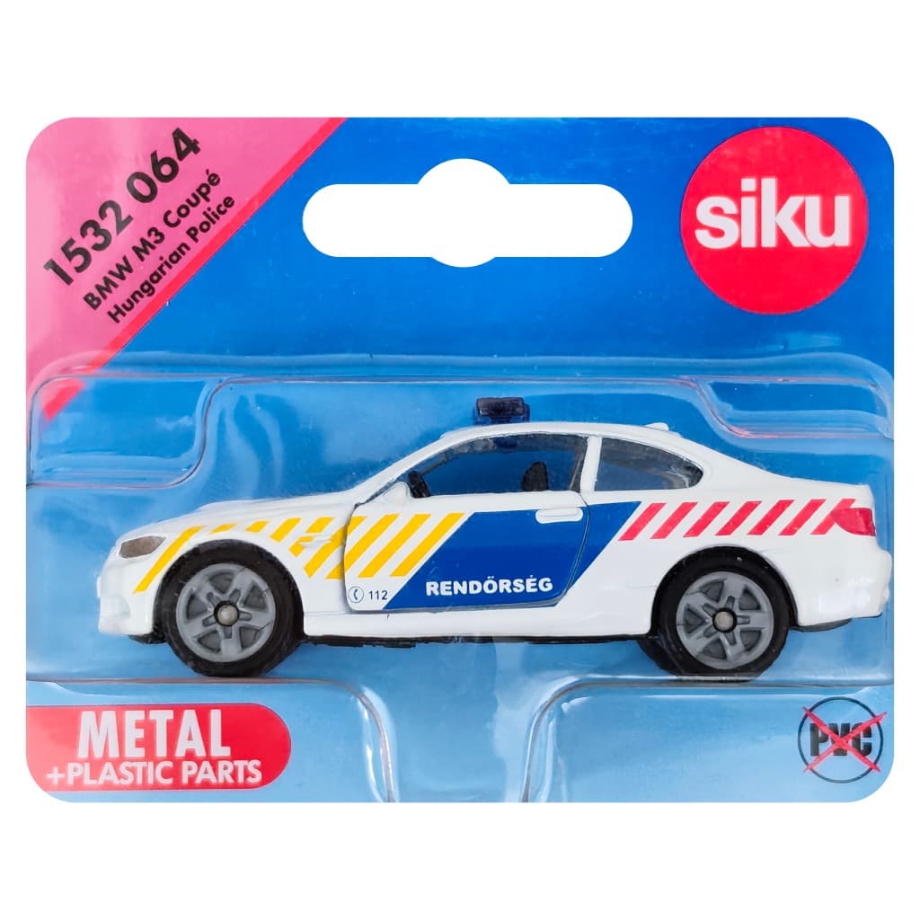 SIKU BMW rendőrautó 1/87