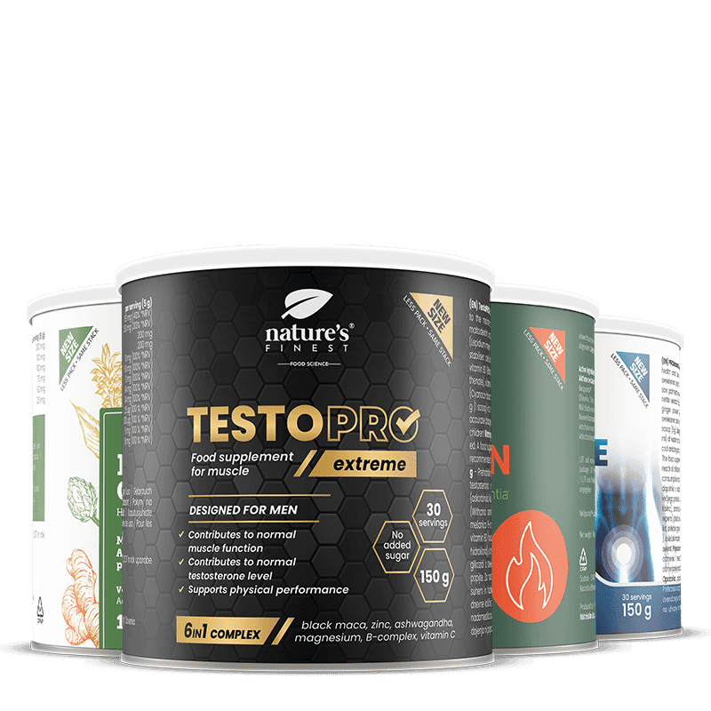 Nature's Finest Men's Bundle: Energy + Shape + Prostate Support | teszó-, méregtelenítés- és prosztataegészség-támogatás | ashwagandha,
