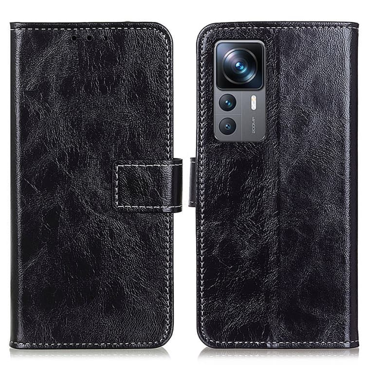RETRO Wallet tok Xiaomi 12T / 12T Pro fekete