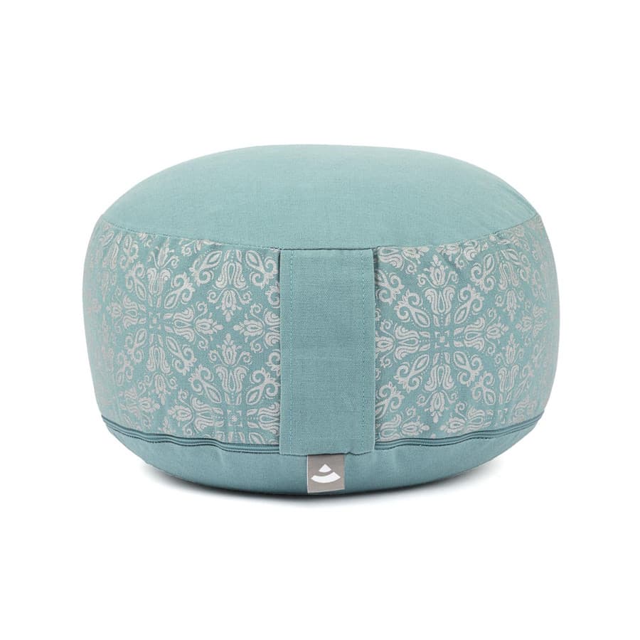 Bodhi Maharaja Collection RONDO – tönköly meditációs párna 32×20 cm – Mineral Blue