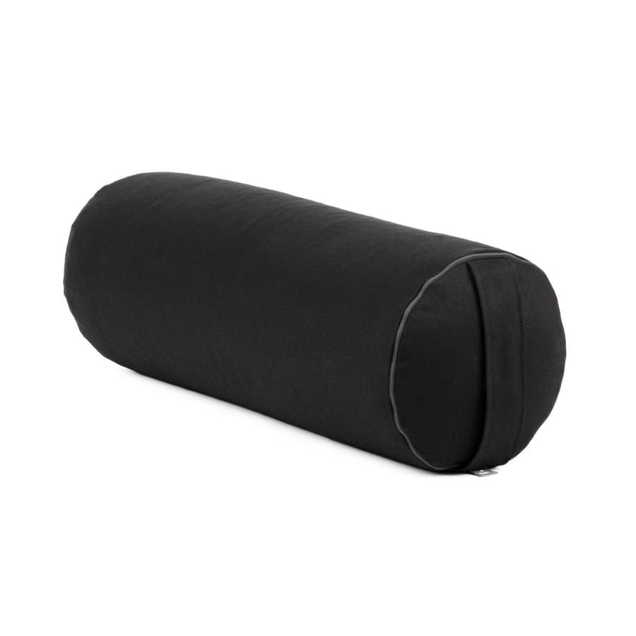 Bolster ECO Pamut hengerpárna - Fekete - Bodhi